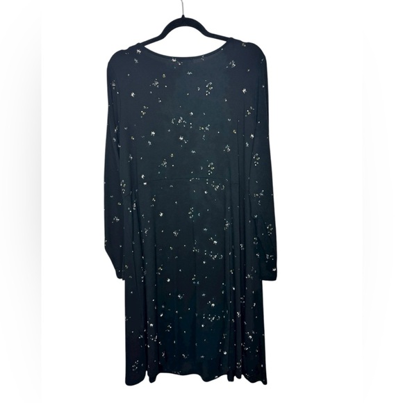 Reitman's Long Sleeve Floral Dress Black - Picture 2 of 10